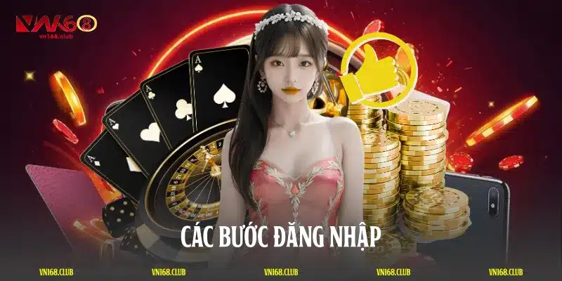 Các bước đăng nhập 